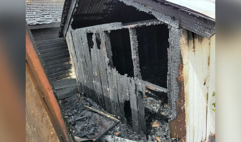Children Playing with Matches Results in Shed Fire Sunday