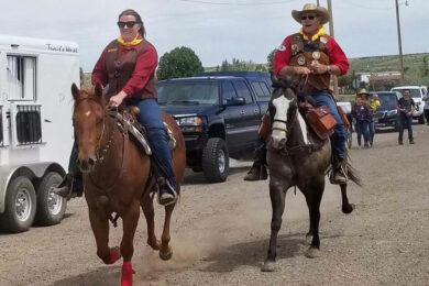 National Pony Express Re-Ride Traveled through Granger Monday
