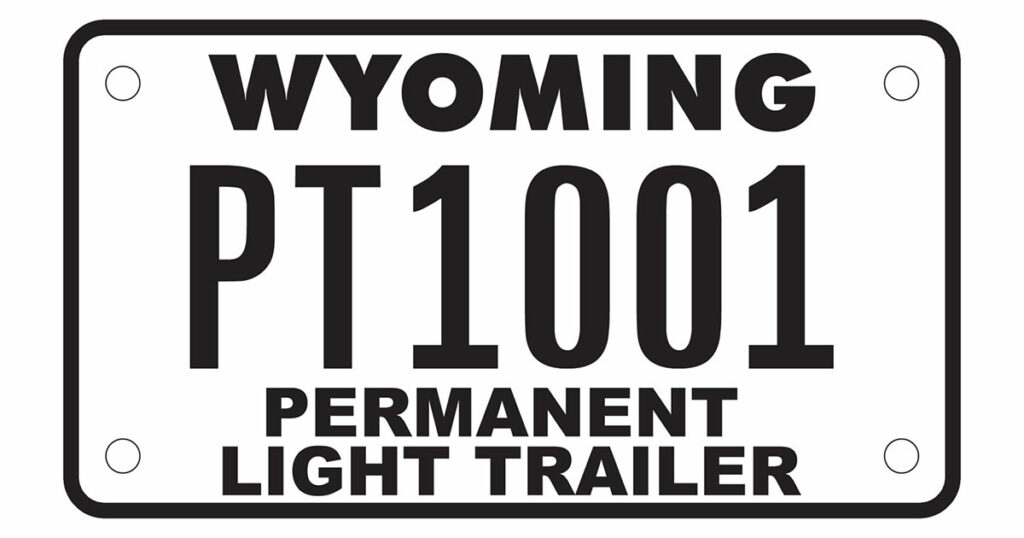 Permanent License Plates for Light Trailers will be Available July 1