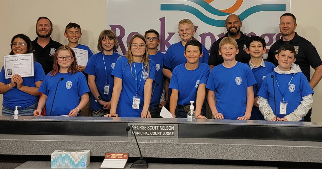 Students Learn How Police Departments Operate at Junior Police Academy