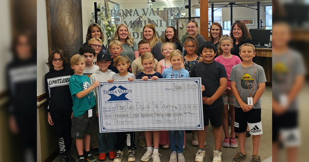 Trona Valley Receives Grant Money and Gives Back to The Community