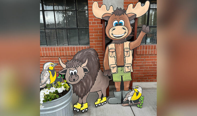 Whimsical Wyoming Wildlife Have Migrated to Downtown Rock Springs