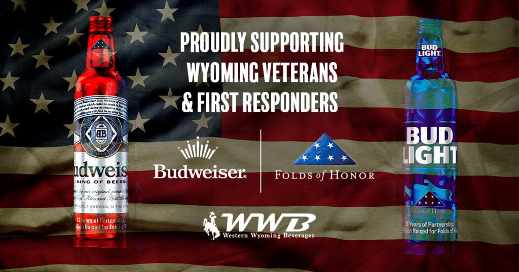 #VIDEO–Budweiser and Western Wyoming Beverages to Support Wyoming Folds of Honor Scholarship