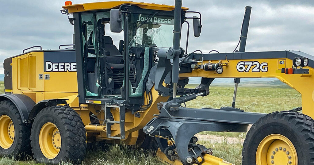 Equipment Vandalism Stalls BLM Road Improvements 