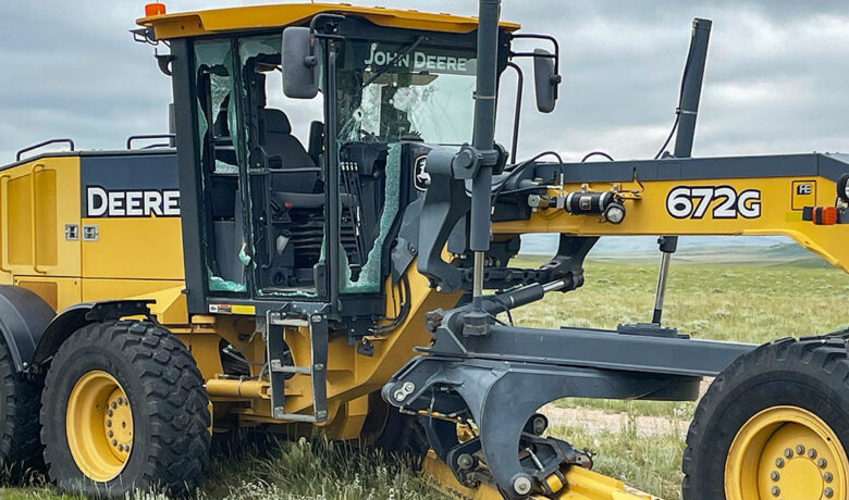 Equipment Vandalism Stalls BLM Road Improvements 