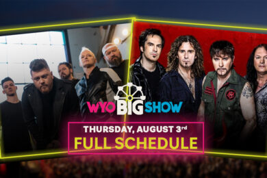 Big Show Schedule – Thursday, August 3rd