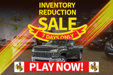 NOTICE: You’re Invited to Wyoming Trucks & Cars Blowout Inventory Reduction Sale!