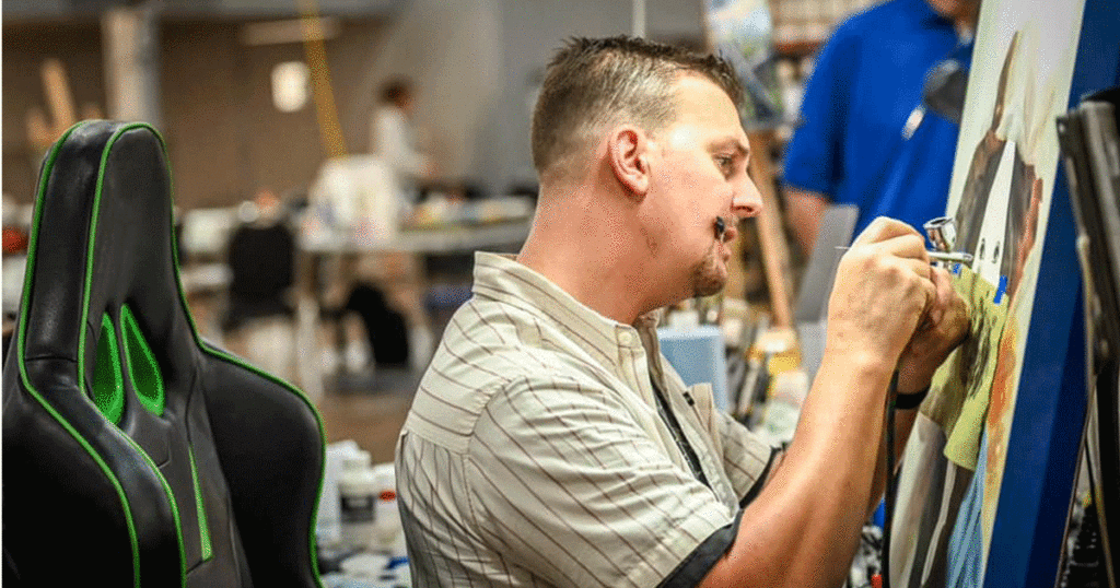 Artists Impress at Art on the Green Competition