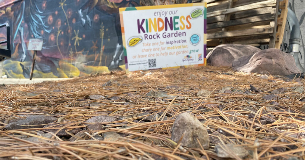 Spreading Kindness One Rock at a Time