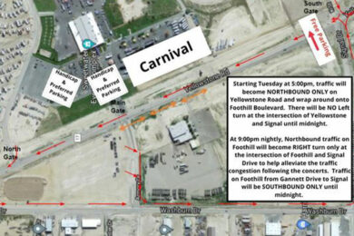 Traffic Changes to Occur During Wyoming’s Big Show