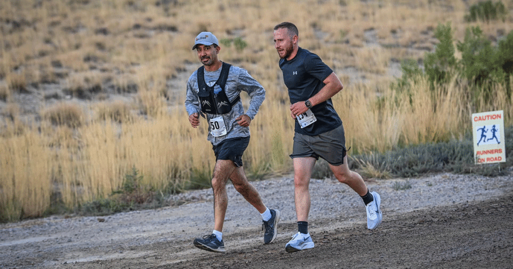 Two Local Runners Win the Run with the Horses Marathon