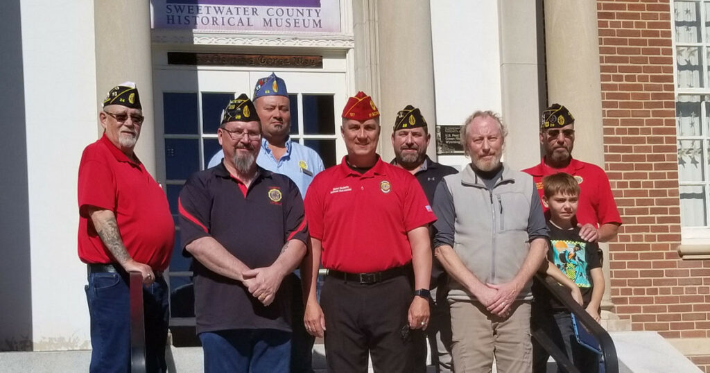 National Commander Visits Sweetwater County Museum