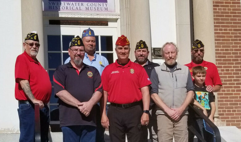 National Commander Visits Sweetwater County Museum