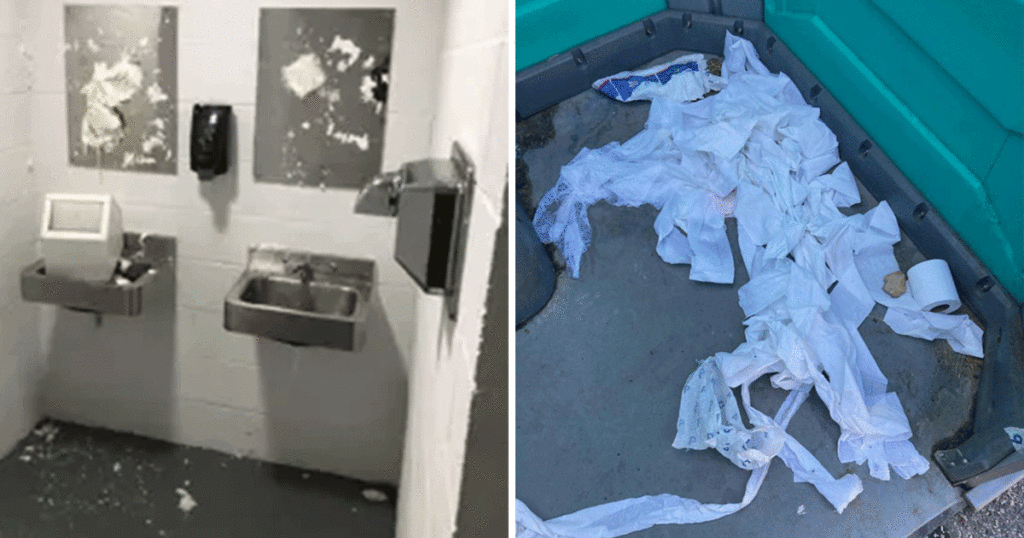 Restrooms and Portable Toilets Vandalized in Green River