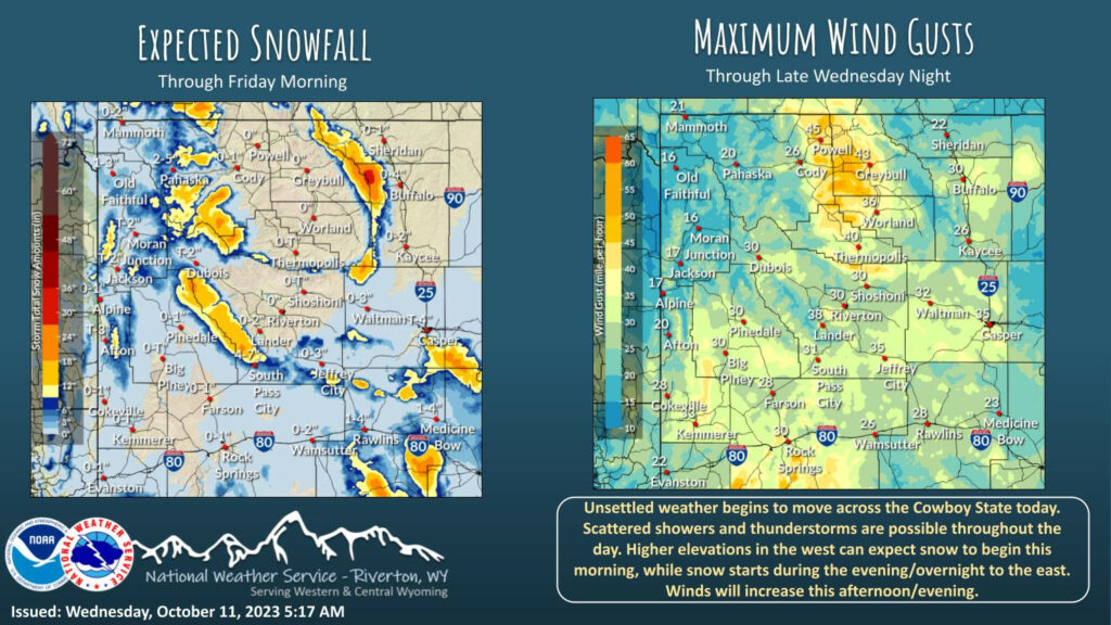 Mostly Cloudy With a High Near 52