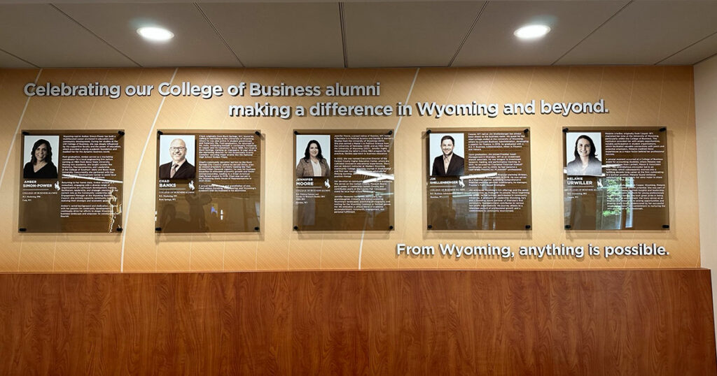 Banks’ Work in Rock Springs Recognized by UW College of Business