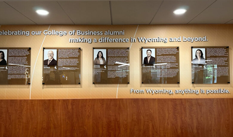 Banks’ Work in Rock Springs Recognized by UW College of Business