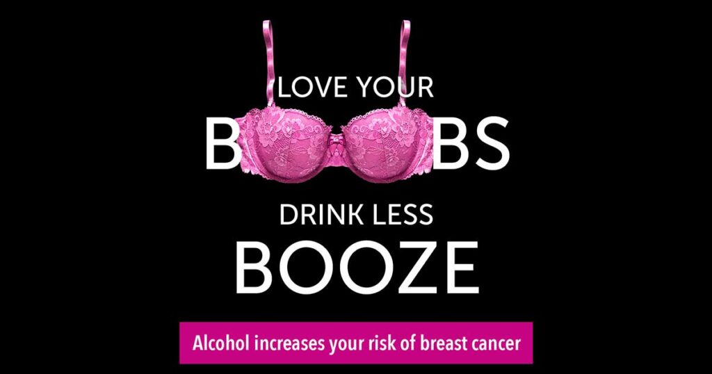 Drink Less for Your Breasts During Breast Cancer Awareness Month