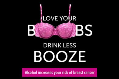 Drink Less for Your Breasts During Breast Cancer Awareness Month