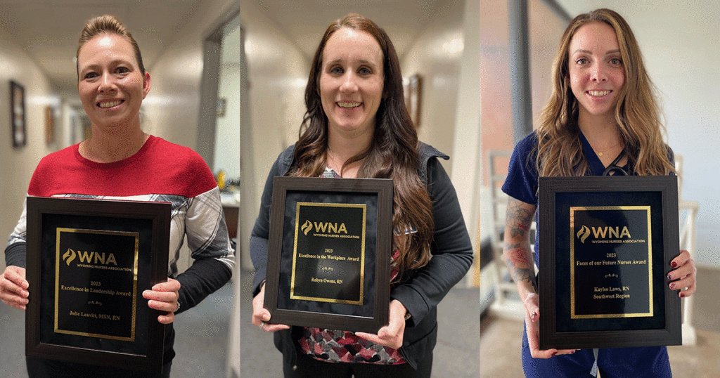 Three MHSC Nurses Honored with State Awards