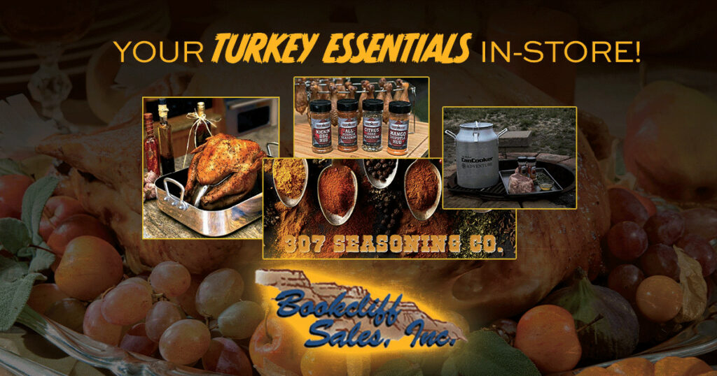 Get all Your Turkey Essentials In-store at Bookcliff Sales in Rock Springs