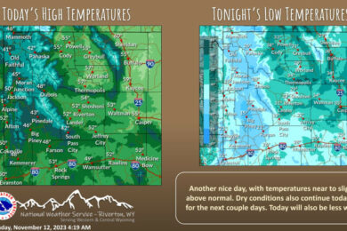 Weather Forecast for November 12th, 2023