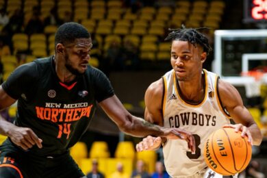 Pokes Shoot Lights Out in 104-56 Season Opener