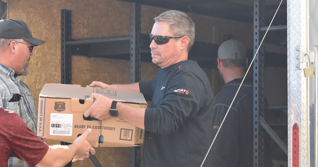 Crowheart Energy Donates Over $14K in Food Items