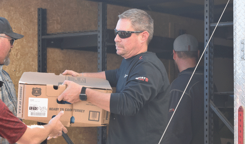 Crowheart Energy Donates Over $14K in Food Items