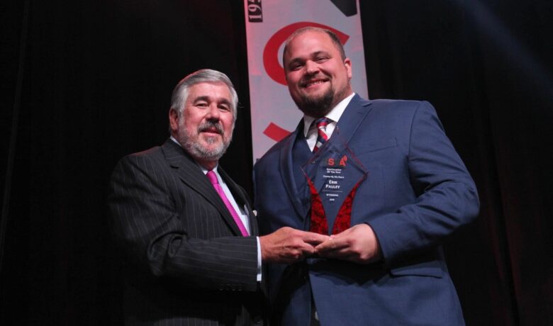 TRN Media’s Erick Pauley Win’s Second NSMA Sportscaster of the Year Award