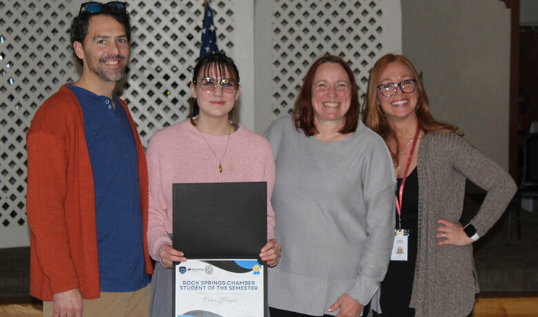 Cedar Harper Named Chamber’s Student of the Semester