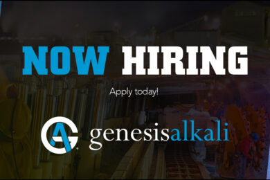 Genesis Alkali Hiring IT Systems Administrator, Project Managers; Civil/Structural, Mechanical, Electrical