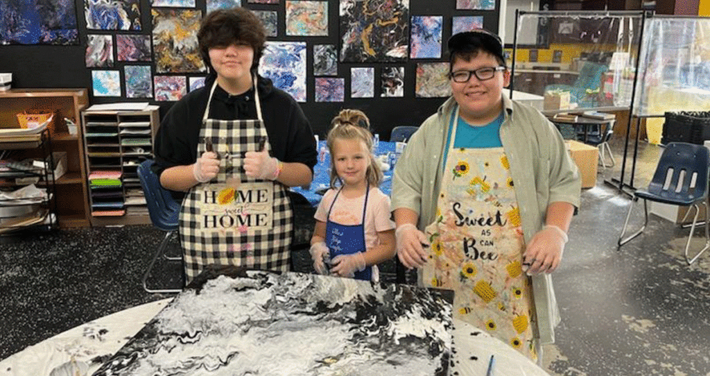 Boys & Girls Club Members Create Project to Auction Off at Kari’s Access Event