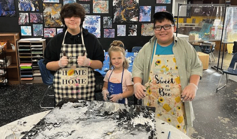 Boys & Girls Club Members Create Project to Auction Off at Kari’s Access Event