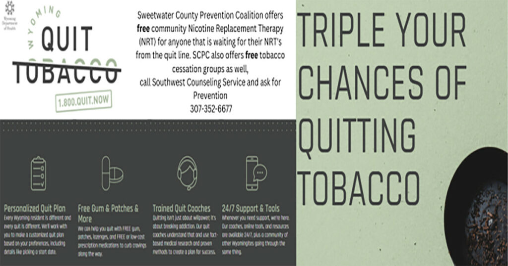 Quitting tobacco can be Hard! Let us Help!