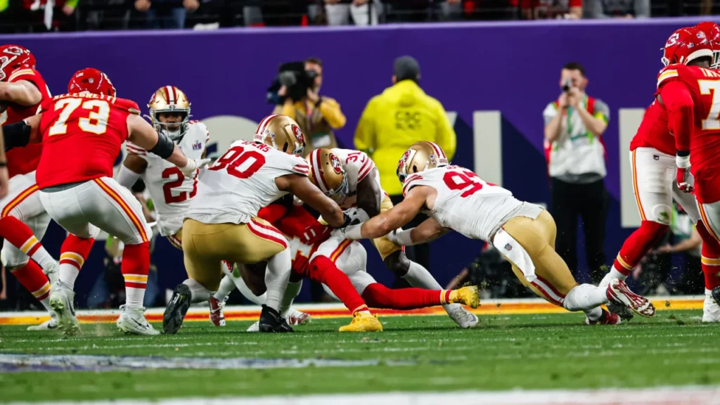 Gipson Falls to Chiefs in Overtime During Super Bowl LVIII