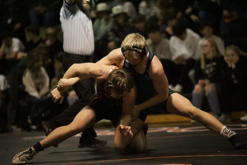 RSHS Wrestling Falls to Wolves on Senior Night
