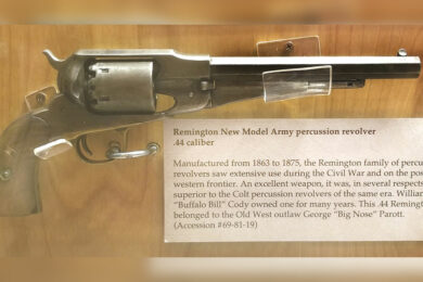 Museum Staff Research Civil War Era Revolver