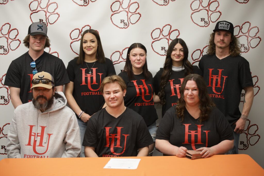 RSHS’ Josh Sain Signs to Play Football at Hamline University