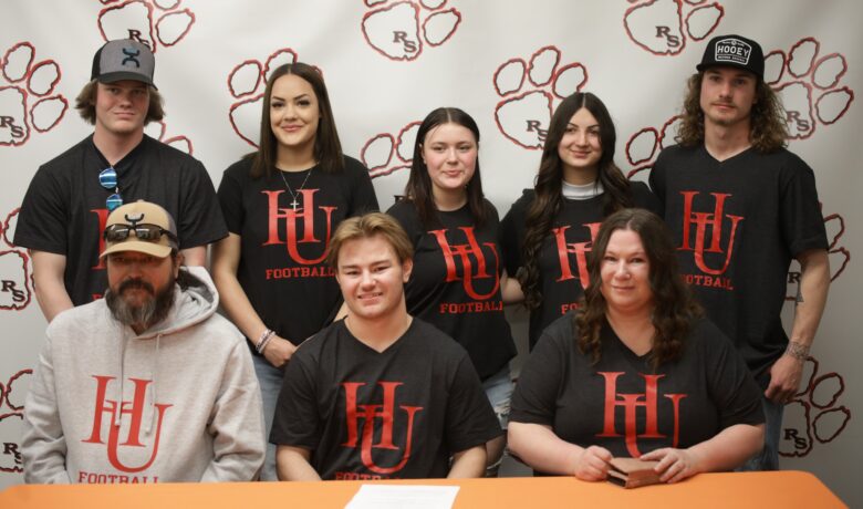 RSHS’ Josh Sain Signs to Play Football at Hamline University