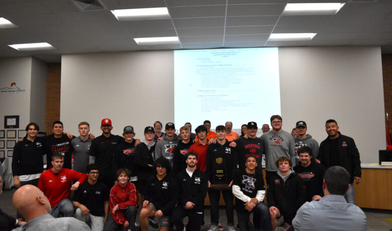 SCSD No. 2 Board Commends Western’s Wrestlers on Back-to-Back National Championships