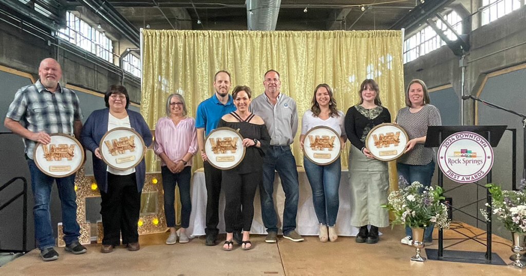 Volunteers and Businesses Recognized for Commitment to Downtown Rock Springs