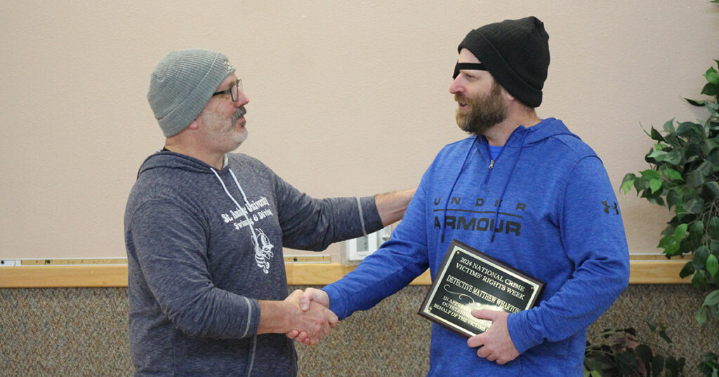 Local Law Enforcement Recognized for Work with Victims