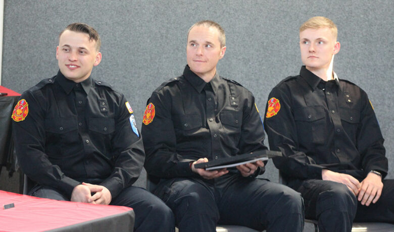 Graduates from First State Fire Training Academy Earn Their Pins