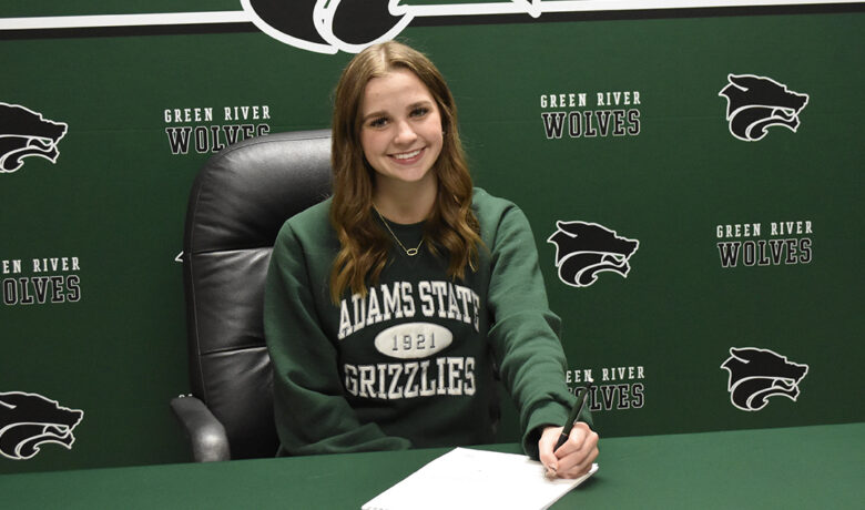 GRHS Swimmer Brianna Uhrig Signs with Adams State University