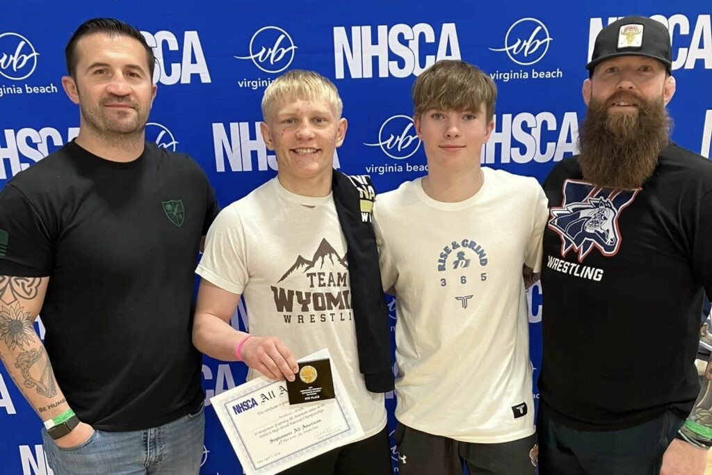 Sweetwater County Returns One of Seven Wyoming All-American Wrestlers