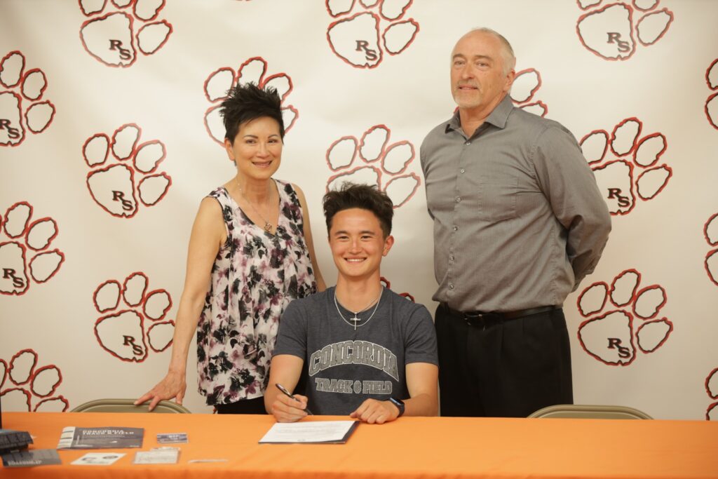 RSHS Track Star Ethan Sholey Signs With Concordia University