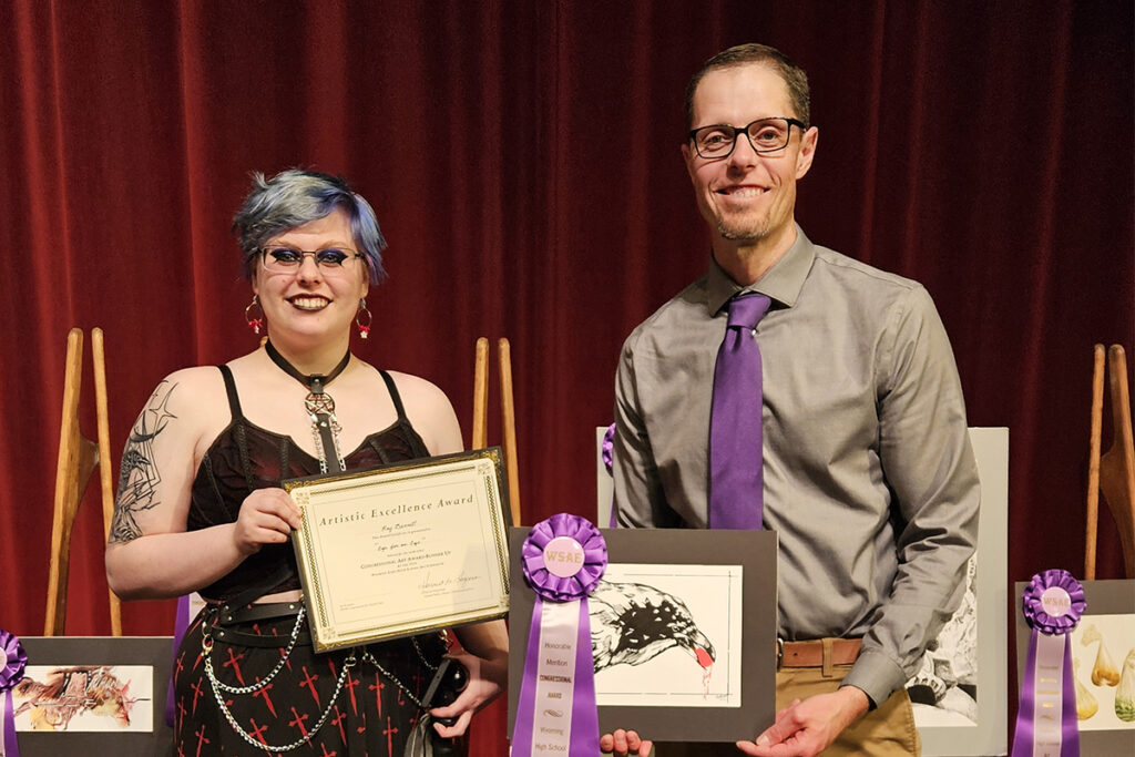 GRHS Art Students Bring Home 73 Ribbons from State Art