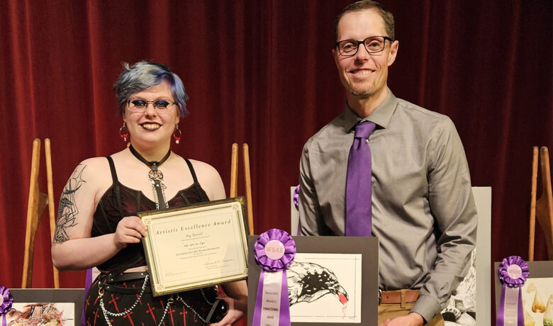 GRHS Art Students Bring Home 73 Ribbons from State Art