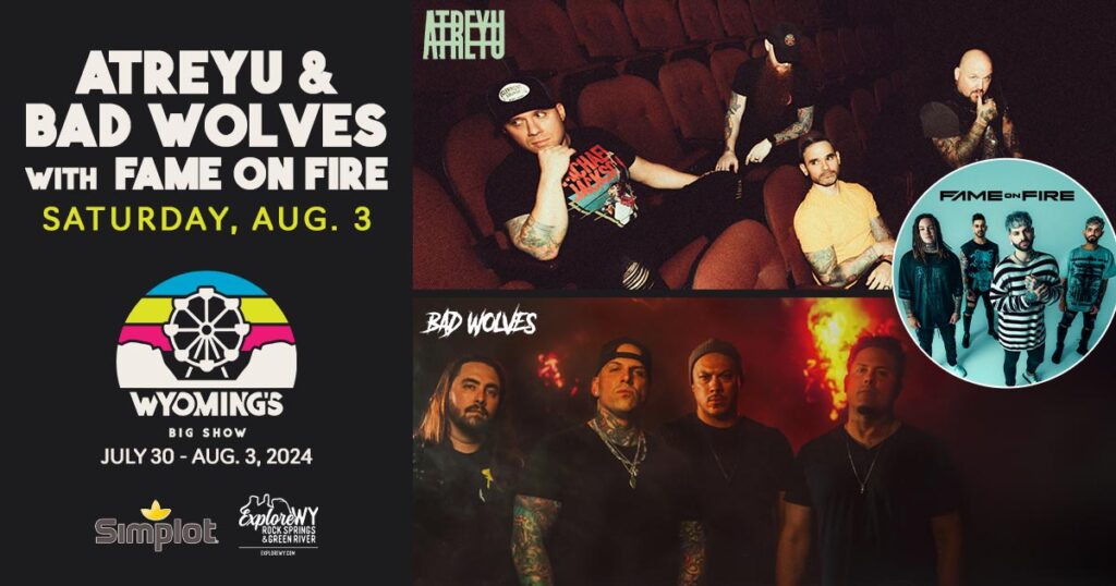 Big Show Schedule – Saturday, August 3rd